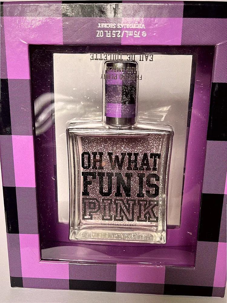 PINK Oh What Fun Is Pink RARE Victoria's Secret eau de toilette 2.5 fl oz/75 ml.