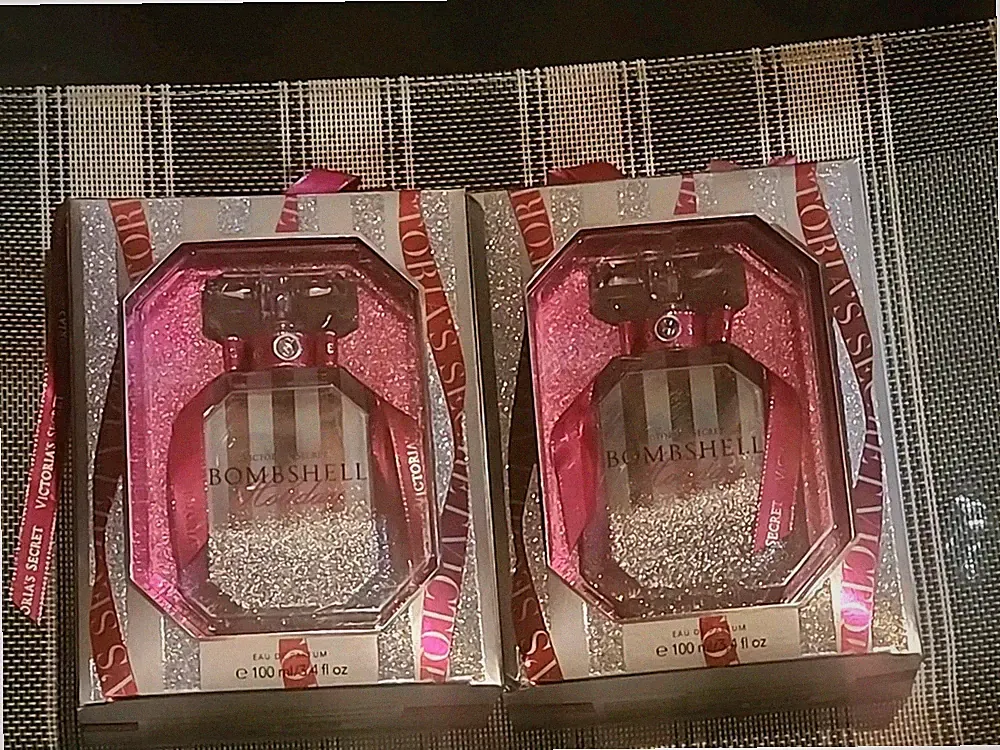 VICTORIA'S SECRET 2 BOMBSHELL HOLIDAY EAU DE PARFUM EDP PERFUME 3.4 OZ