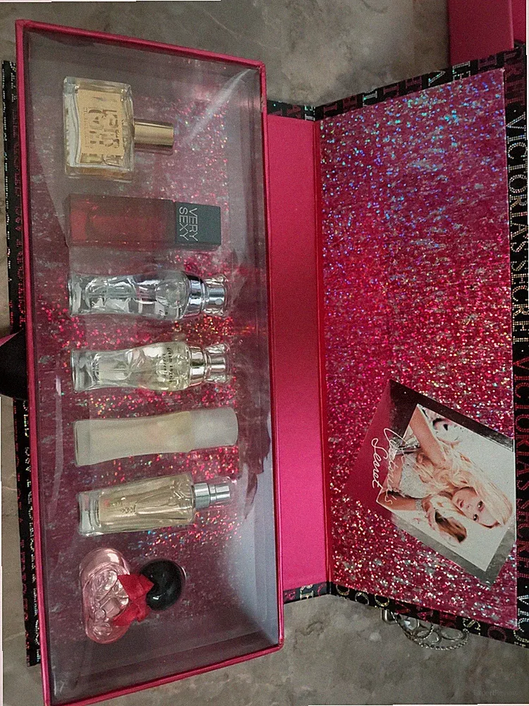 Victoria’s Secret 7 Mini Eau de Parfum RARE Discontinued Perfumes Spray Gift Set