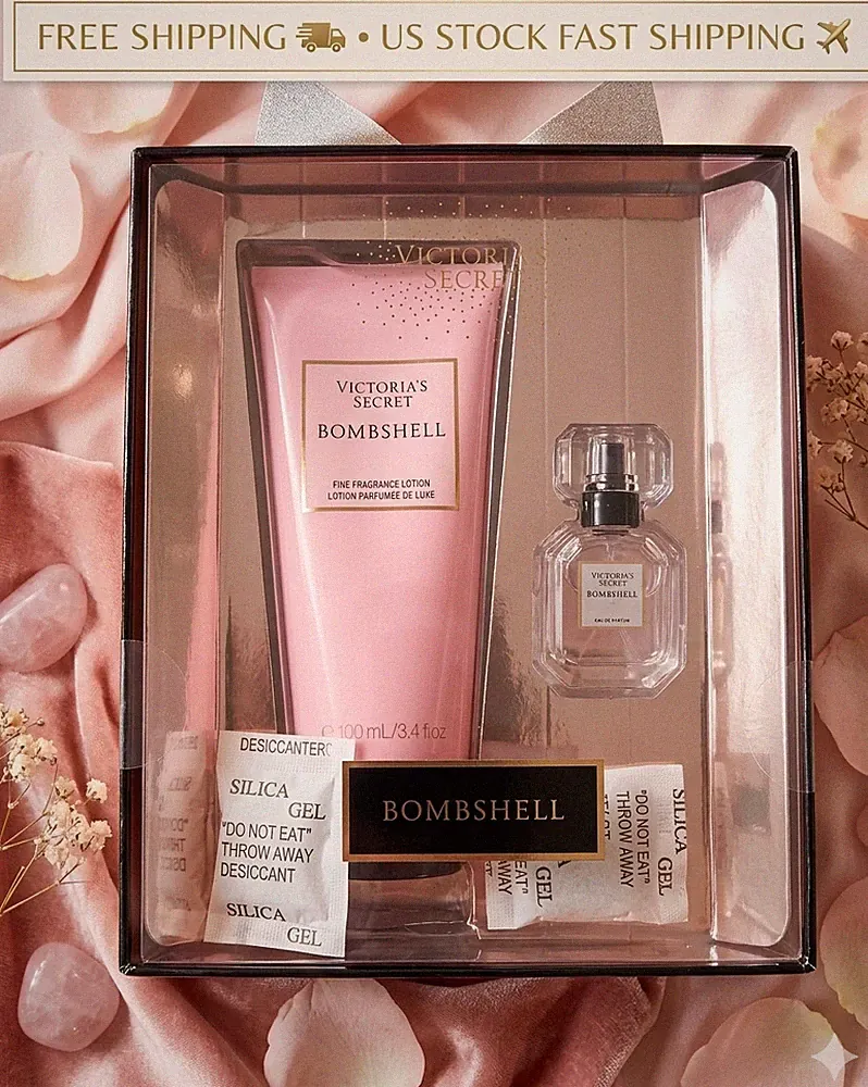 Victoria’s Secret Bombshell Gift Set Perfume + Lotion Authentic | Free Shipping