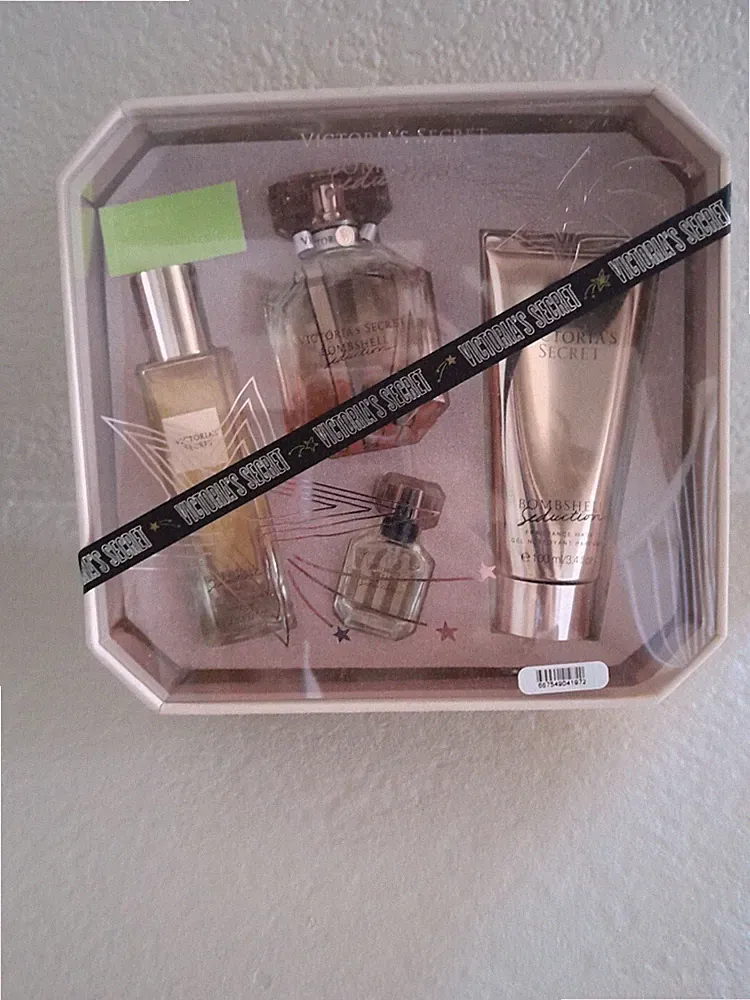 Victoria's Secret Bombshell Seduction Luxury Fragrance Gift Set EDP Oil Wash