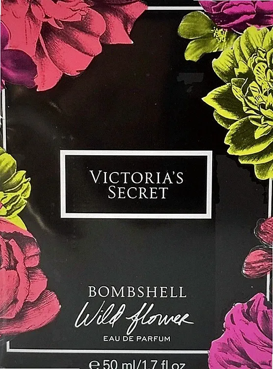 Victoria's Secret Bombshell Wild Flower Eau De Parfum Perfume 1.7 fl oz RARE