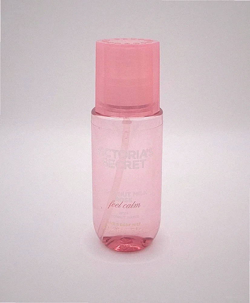 Victoria's Secret Coconut Milk Rose Feel Calm Fragrance Hair & Body Mist 8oz New