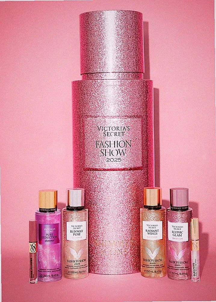 Victoria’s Secret Fashion Show 2025 Shimmer Icons Fragrance Gift Set Brand New