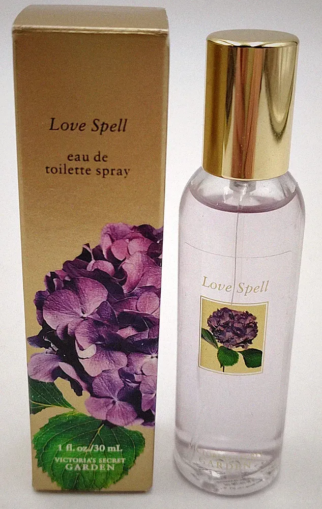 Victoria's Secret Garden LOVE SPELL Eau De Toilette Spray Perfume 1 oz / 30 ml