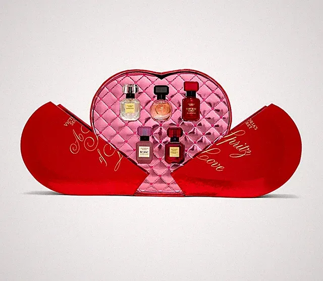 Victoria's Secret Mini Perfume Valentine Gift Set Bundle - Limited Edition