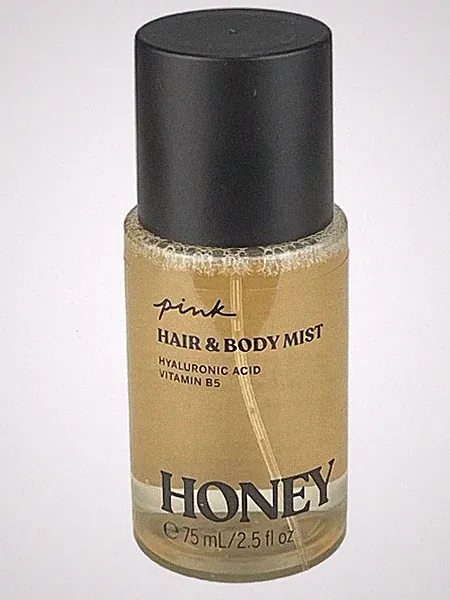 VICTORIA’S SECRET PINK HONEY HAIR & BODY FRAGRANCE MIST SPRAY SPLASH 2.5 oz