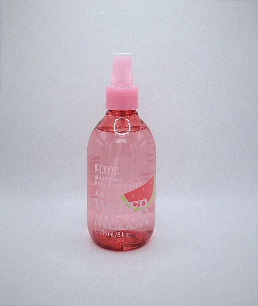 Victoria's Secret Pink Juicy Watermelon Fragrance Hair & Body Mist Spray 8 oz