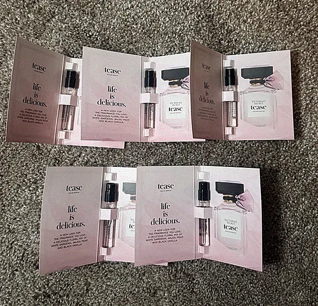 Victoria’s Secret Tease Eau de Parfum Sample Bundle 5 Pc