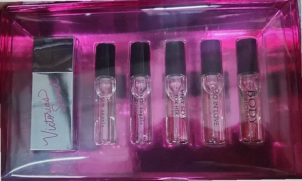 Victoria's Secret Travel Mini .07 oz-3ml Perfume Spray Set /New In Box/Authentic