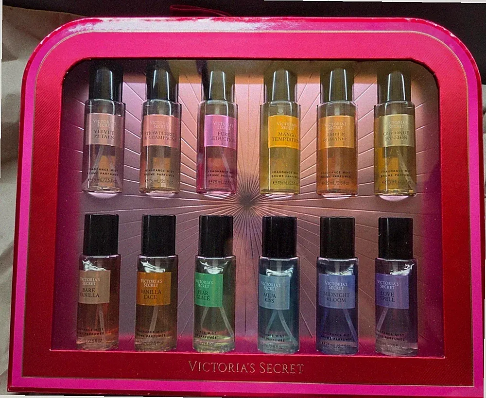 Victoria's Secret -Ultimate Mist Discovery Body Fragrance Gift Set- 12 Mist NIB